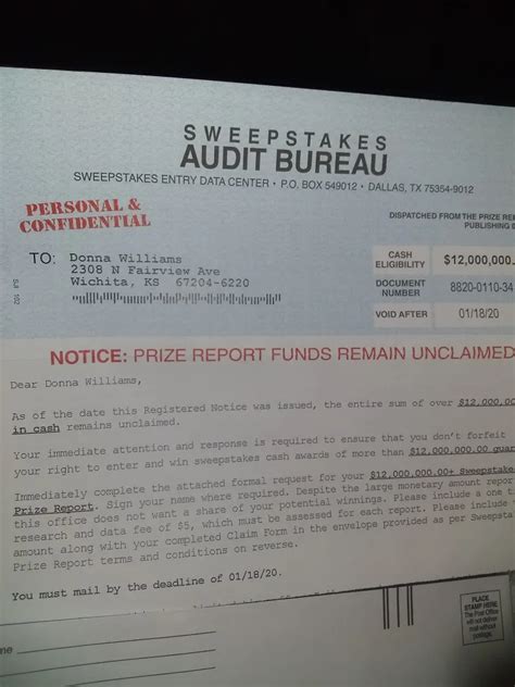 sweepstakes audit bureau|Business Profile for The Sweepstakes Audit Bureau .